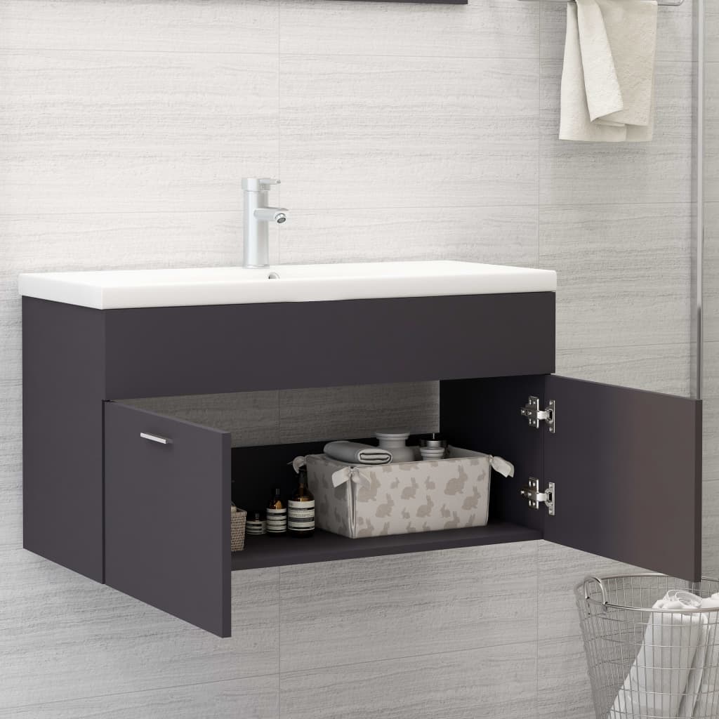 Badschrank Kommode Unterschrank Waschbeckenunterschrank Badezimmermöbel Badmöbel - Bild 111 von 322