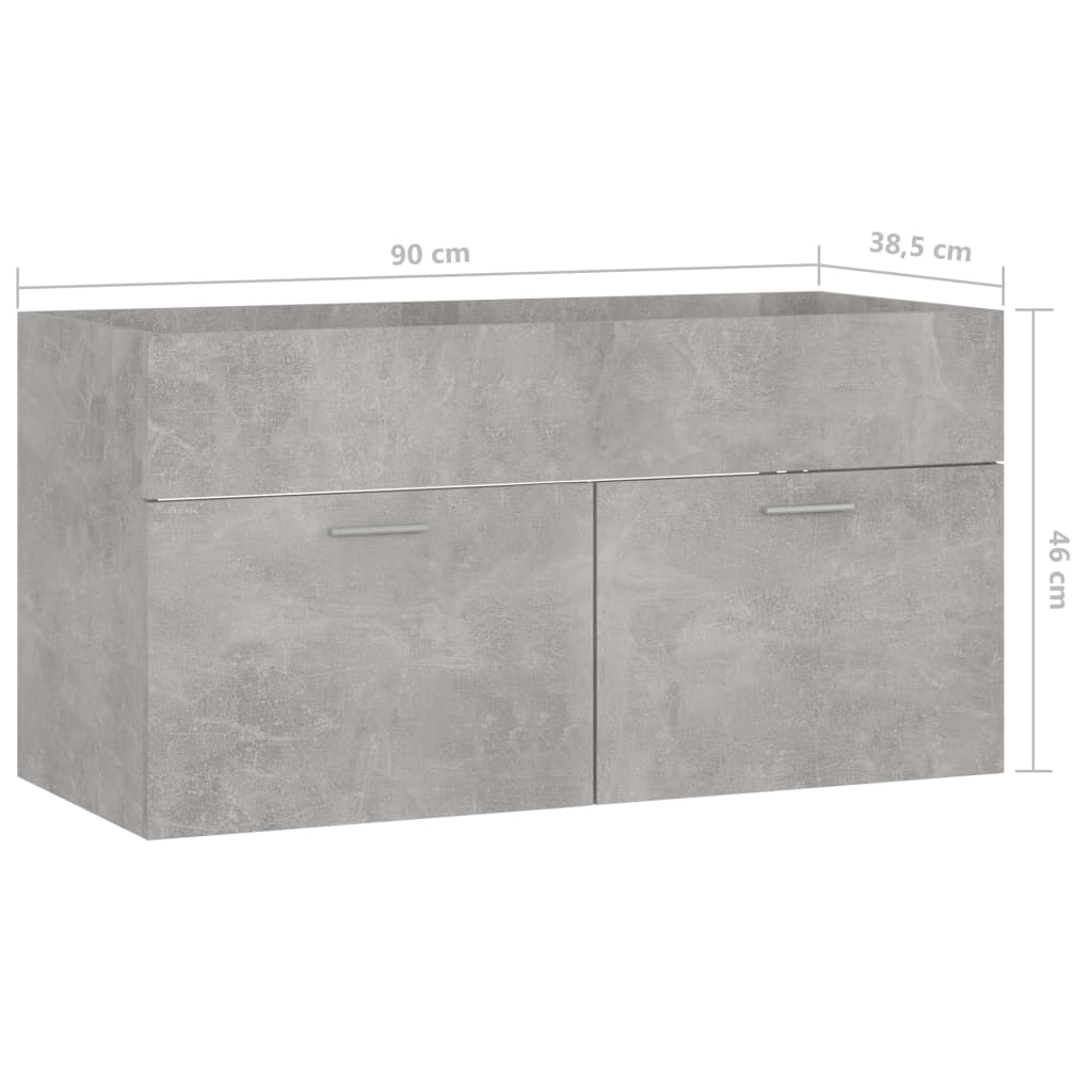 Badschrank Kommode Unterschrank Waschbeckenunterschrank Badezimmermöbel Badmöbel - Bild 132 von 322