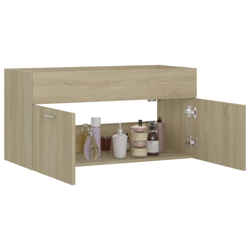 Badschrank Kommode Unterschrank Waschbeckenunterschrank Badezimmermöbel Badmöbel - Bild 120 von 322