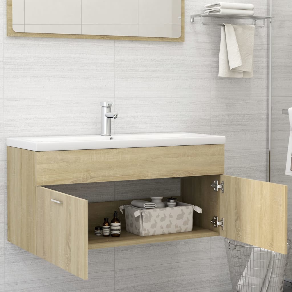 Badschrank Kommode Unterschrank Waschbeckenunterschrank Badezimmermöbel Badmöbel - Bild 167 von 322