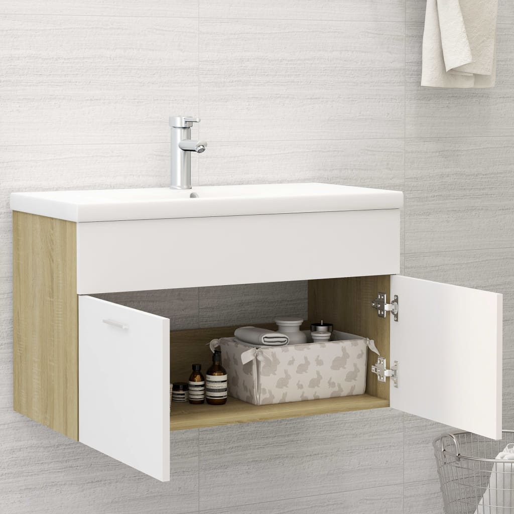 Badschrank Kommode Unterschrank Waschbeckenunterschrank Badezimmermöbel Badmöbel - Bild 79 von 322