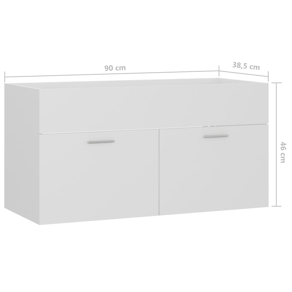 Badschrank Kommode Unterschrank Waschbeckenunterschrank Badezimmermöbel Badmöbel - Bild 100 von 322
