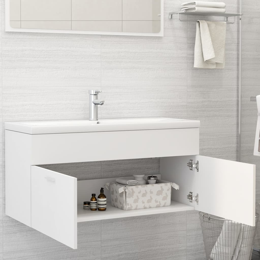 Badschrank Kommode Unterschrank Waschbeckenunterschrank Badezimmermöbel Badmöbel - Bild 151 von 322