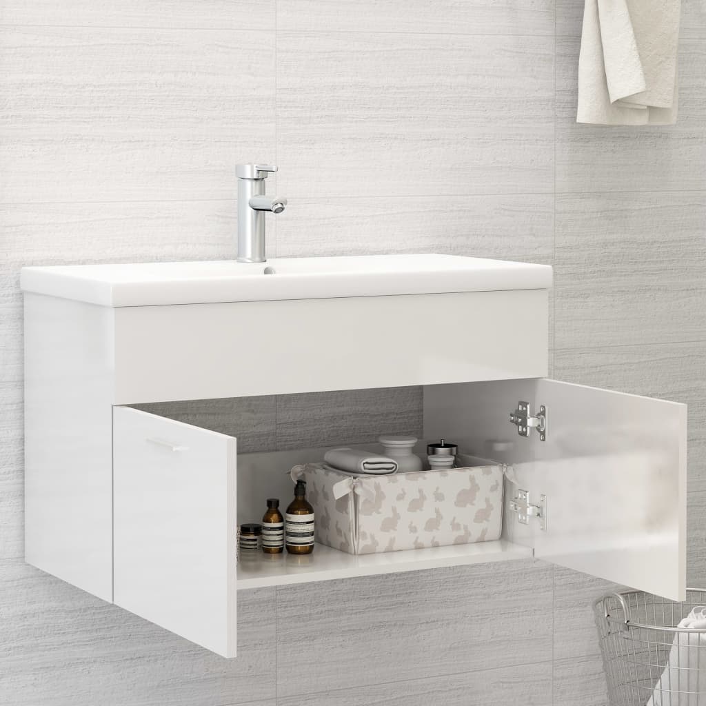 Badschrank Kommode Unterschrank Waschbeckenunterschrank Badezimmermöbel Badmöbel - Bild 87 von 322