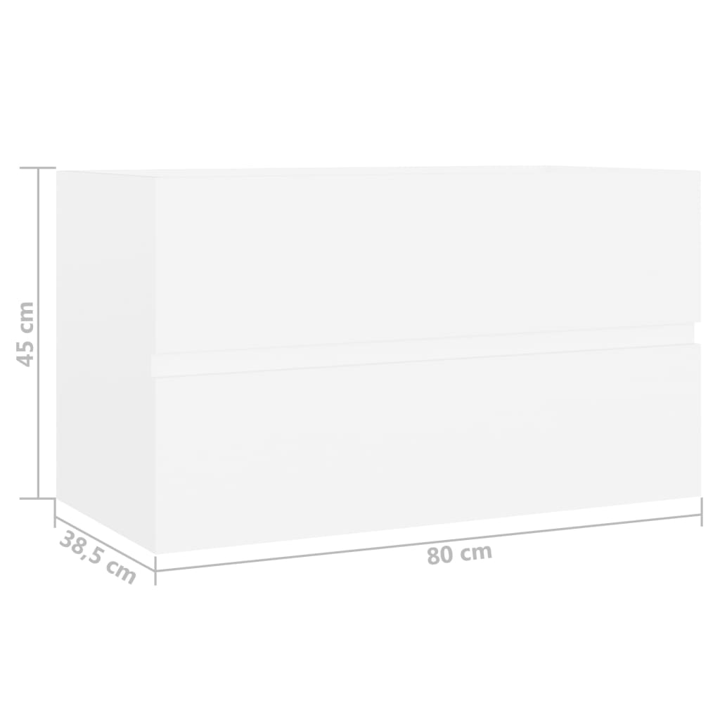 Badschrank Kommode Unterschrank Waschbeckenunterschrank Badezimmermöbel Badmöbel - Bild 225 von 322