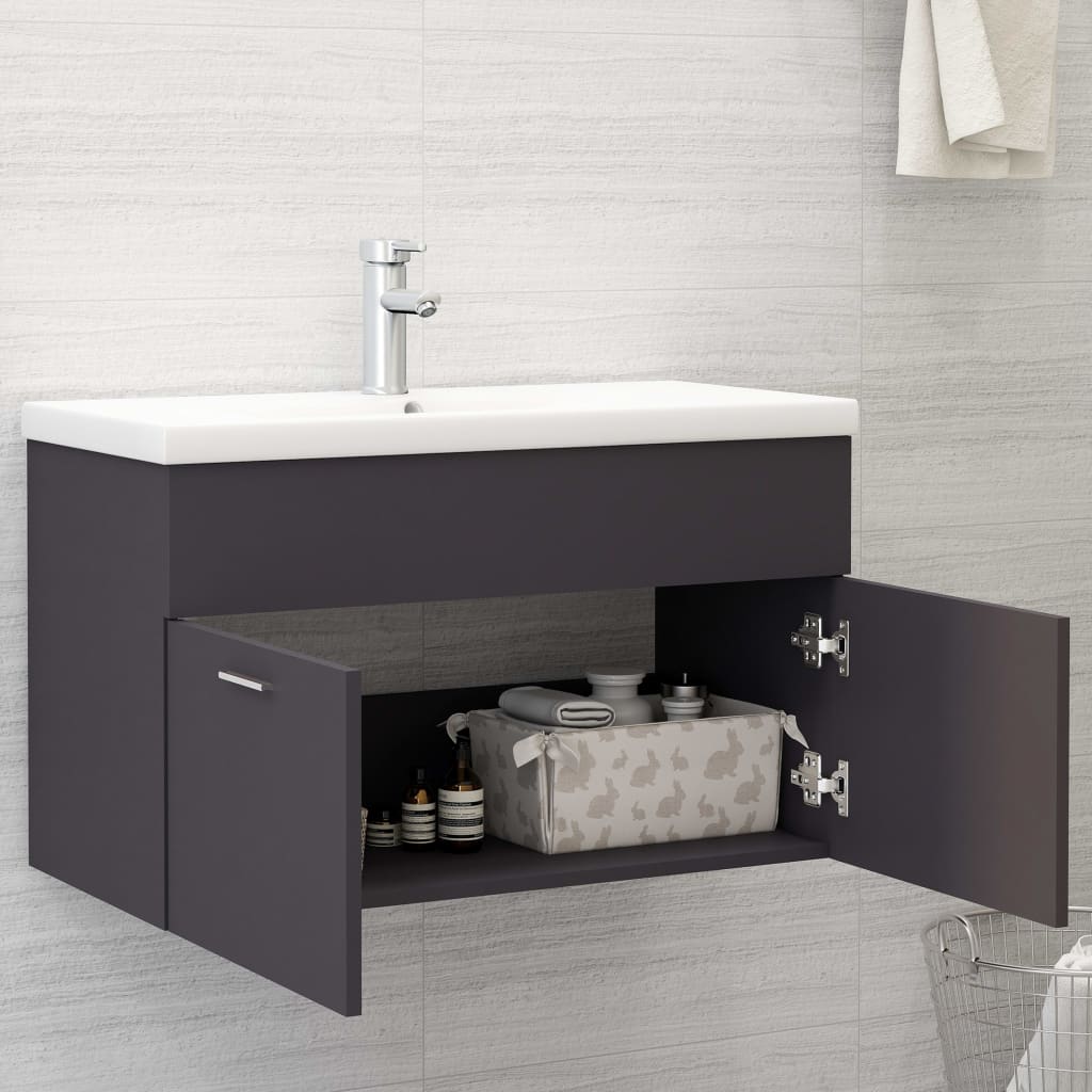 Badschrank Kommode Unterschrank Waschbeckenunterschrank Badezimmermöbel Badmöbel - Bild 63 von 322