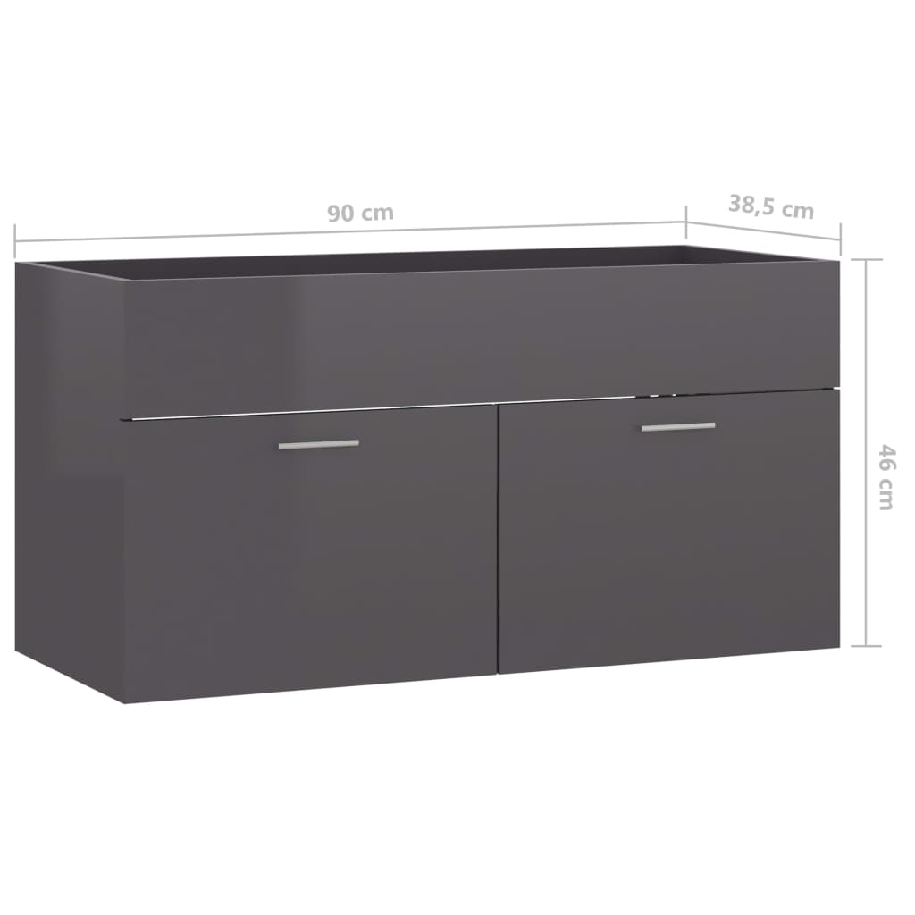 Badschrank Kommode Unterschrank Waschbeckenunterschrank Badezimmermöbel Badmöbel - Bild 148 von 322
