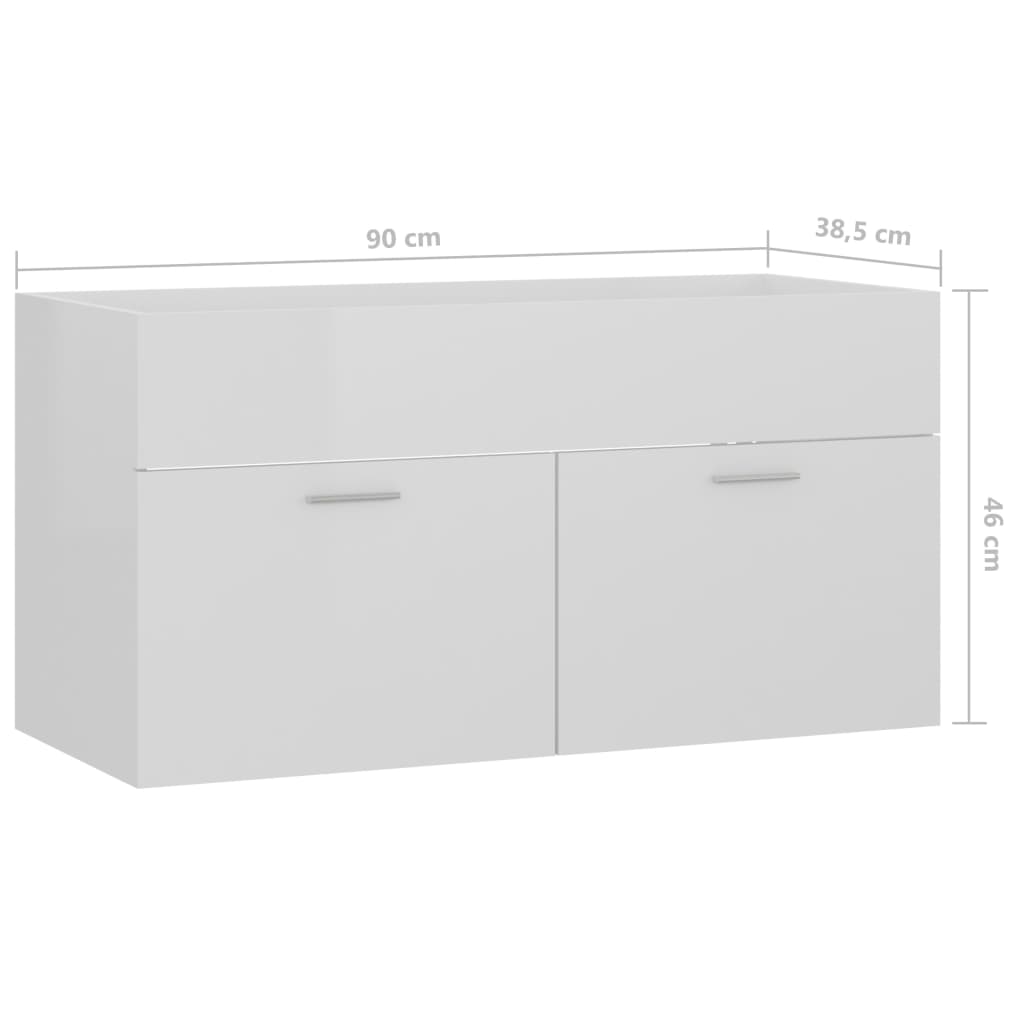 Badschrank Kommode Unterschrank Waschbeckenunterschrank Badezimmermöbel Badmöbel - Bild 140 von 322