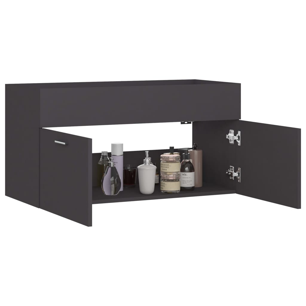 Badschrank Kommode Unterschrank Waschbeckenunterschrank Badezimmermöbel Badmöbel - Bild 112 von 322