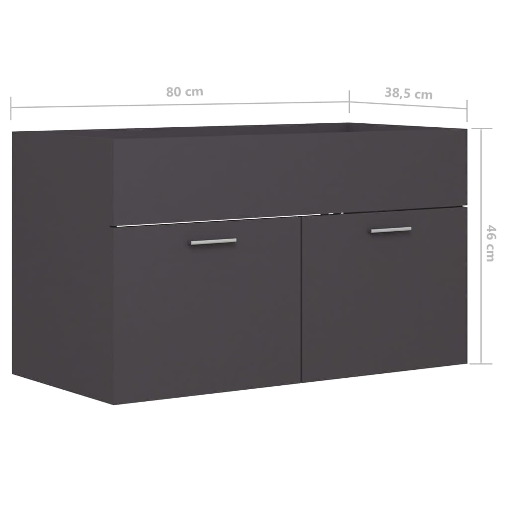 Badschrank Kommode Unterschrank Waschbeckenunterschrank Badezimmermöbel Badmöbel - Bild 68 von 322