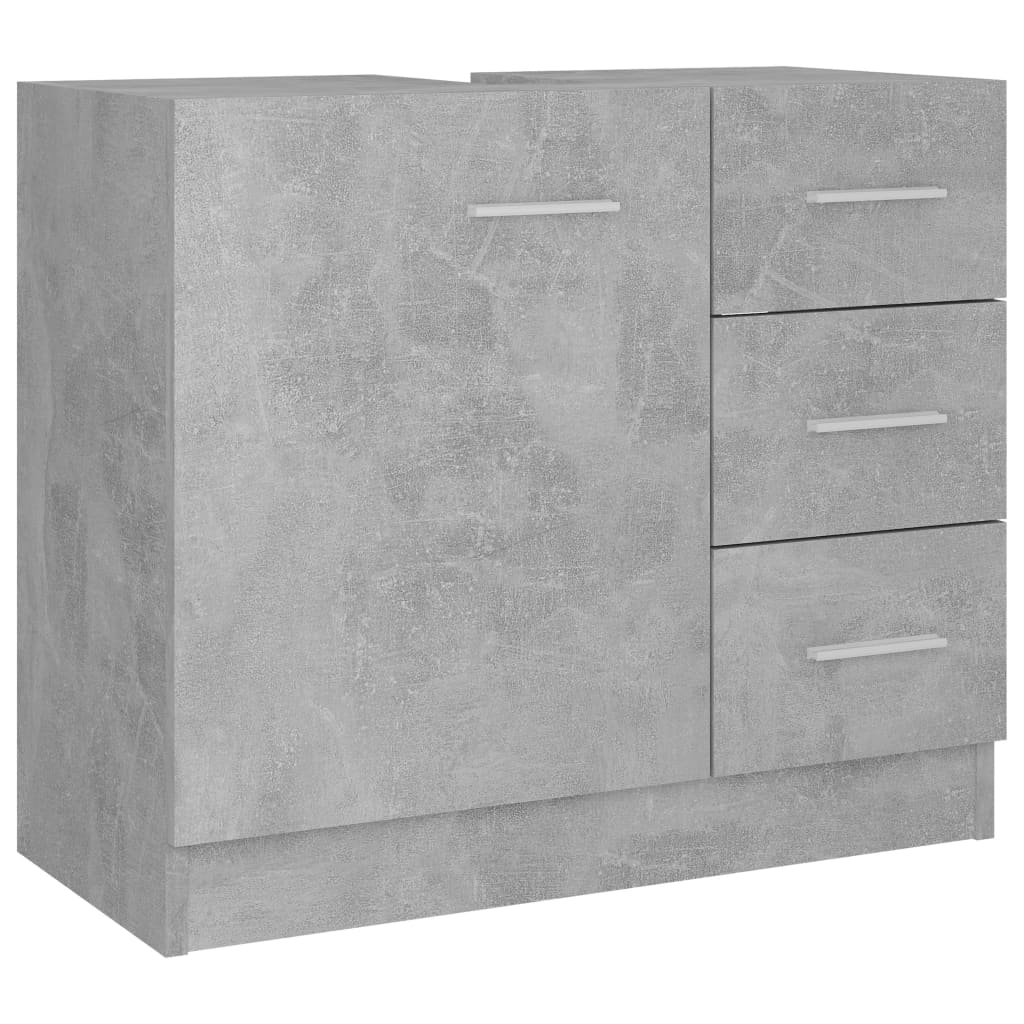 Waschbeckenunterschrank Badezimmerschrank Waschtisch Unterschrank Badschrank - Bild 35 von 97