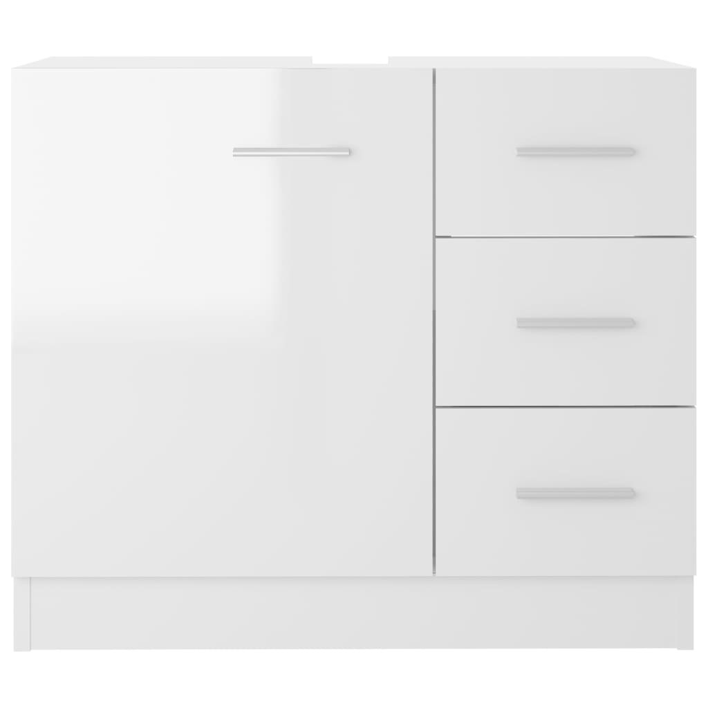 Waschbeckenunterschrank Badezimmerschrank Waschtisch Unterschrank Badschrank - Bild 54 von 97