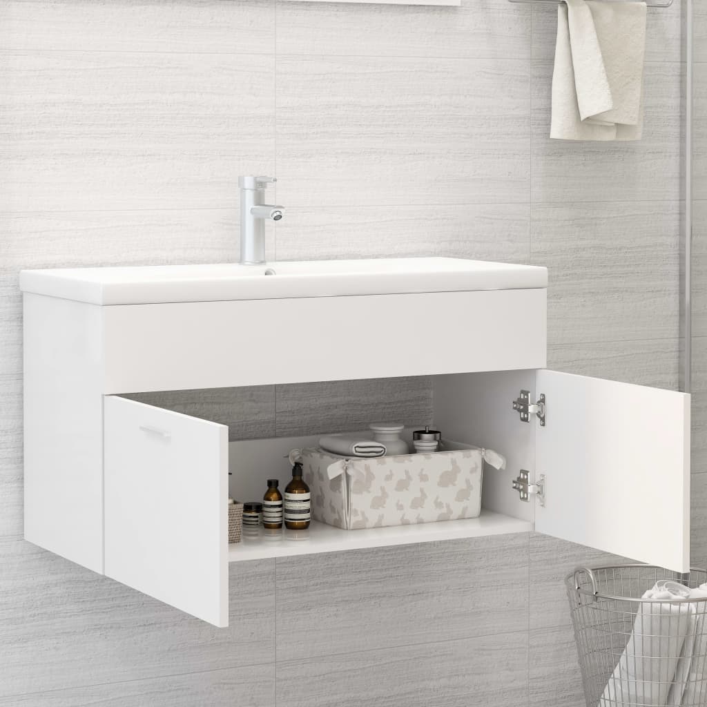 Badschrank Kommode Unterschrank Waschbeckenunterschrank Badezimmermöbel Badmöbel - Bild 95 von 322