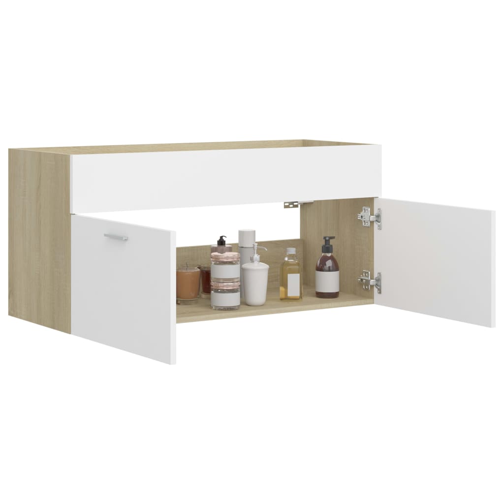 Badschrank Kommode Unterschrank Waschbeckenunterschrank Badezimmermöbel Badmöbel - Bild 184 von 322