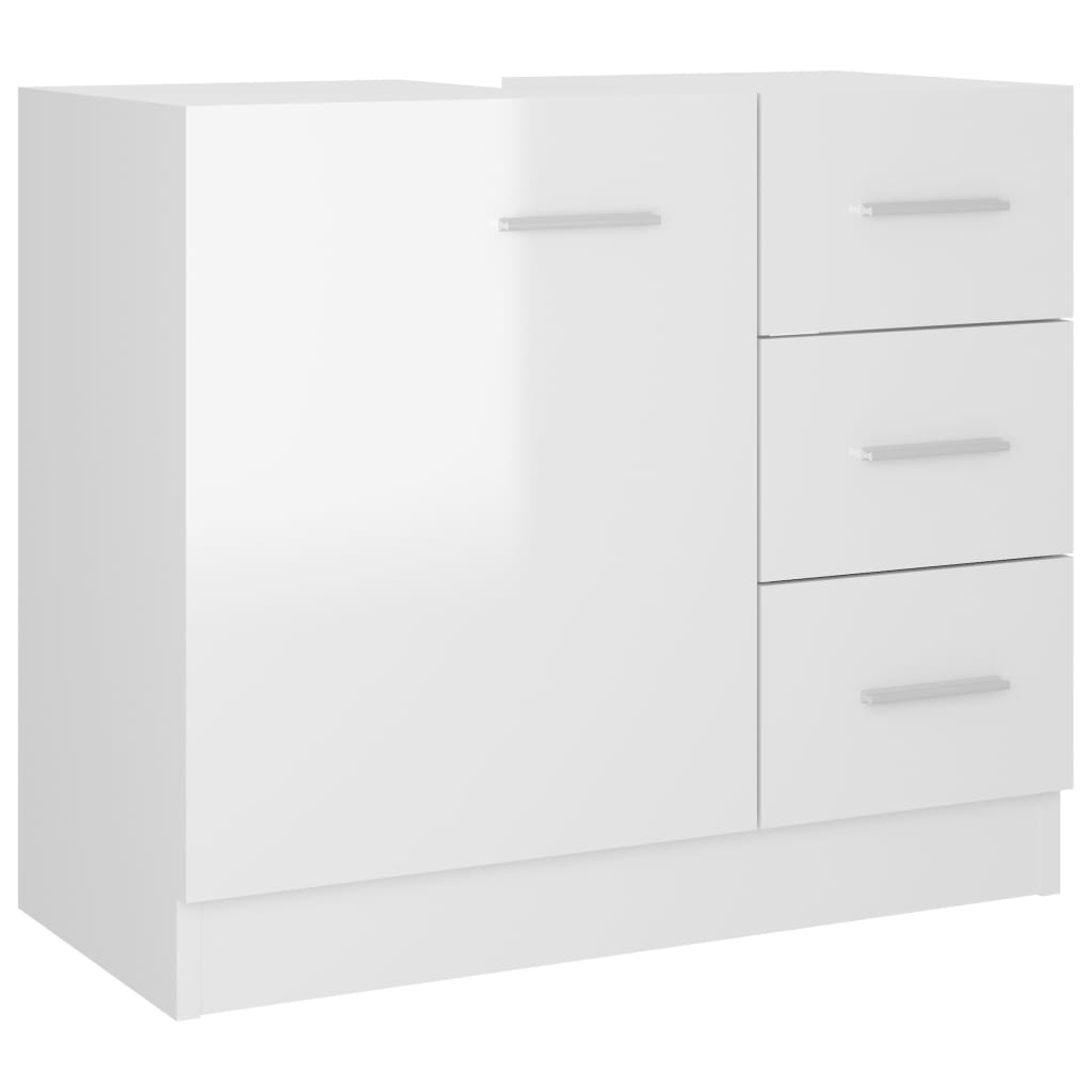 Waschbeckenunterschrank Badezimmerschrank Waschtisch Unterschrank Badschrank - Bild 51 von 97