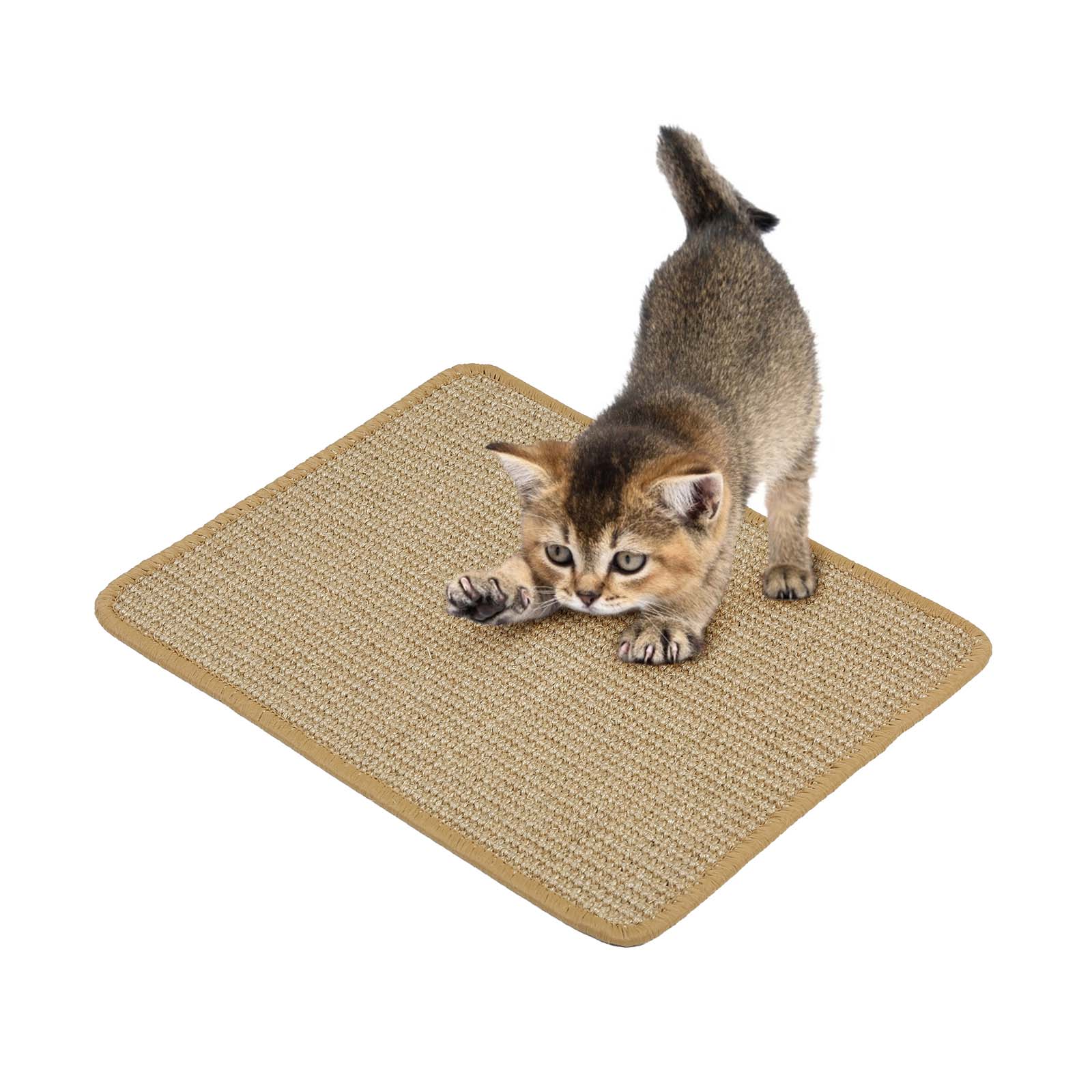 Kratzteppich Kratzmatte Kratzbrett Katzenspielzeug Sisalmatte Sisalteppich Sisal - Bild 5 von 19