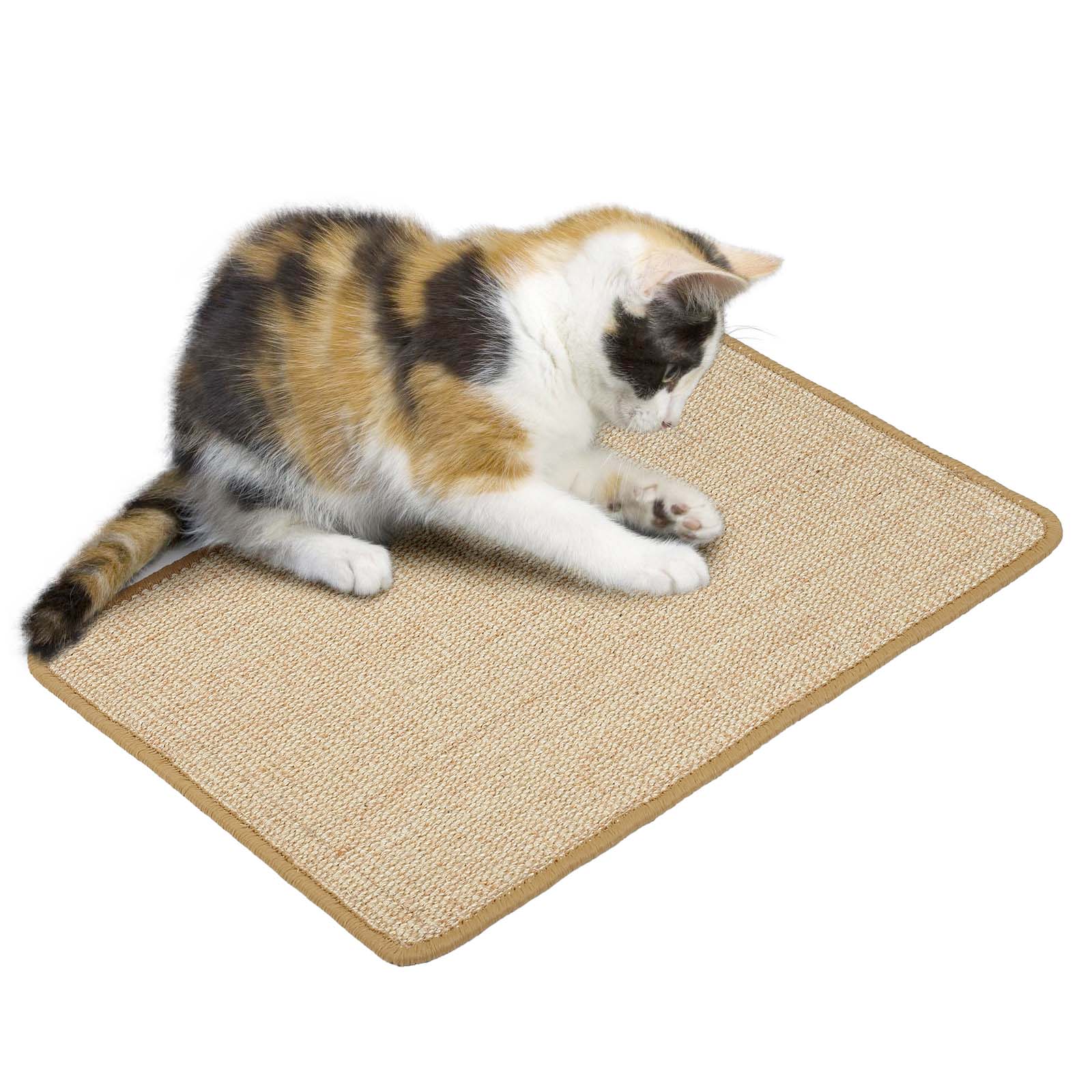 Kratzteppich Kratzmatte Kratzbrett Katzenspielzeug Sisalmatte Sisalteppich Sisal - Bild 10 von 19