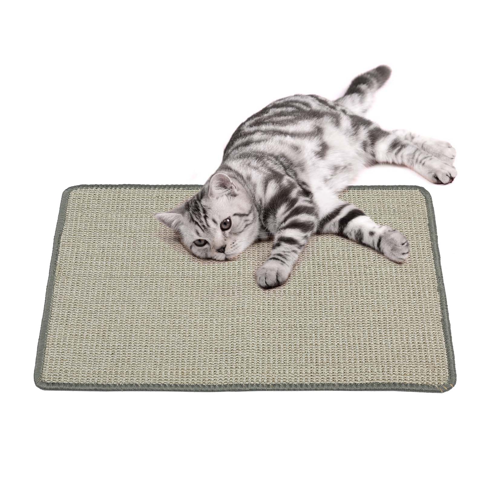 Kratzteppich Kratzmatte Kratzbrett Katzenspielzeug Sisalmatte Sisalteppich Sisal - Bild 12 von 19