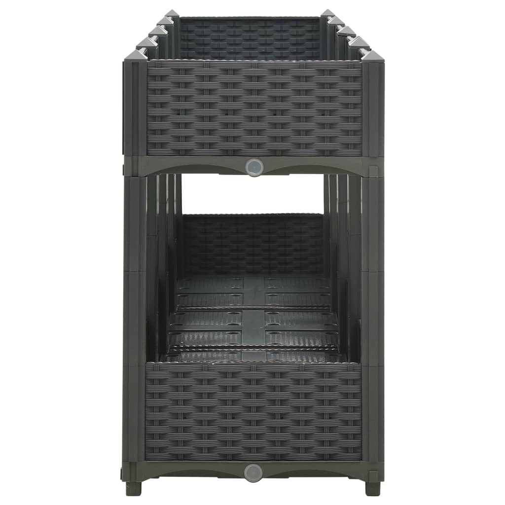 Hochbeet Stecksystem Pflanzbeet Gemüsebeet Beet Pflanzkasten Blumenbeet - Bild 40 von 112