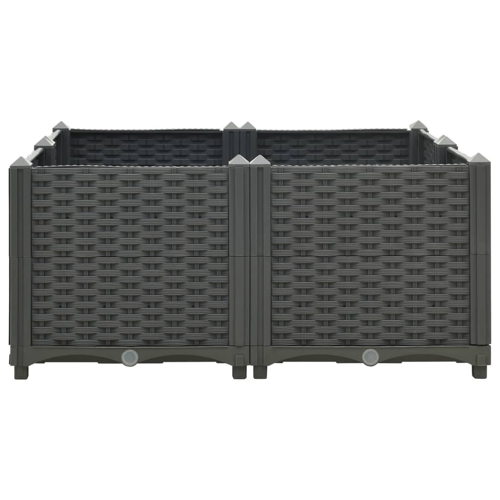 Hochbeet Stecksystem Pflanzbeet Gemüsebeet Beet Pflanzkasten Blumenbeet - Bild 94 von 112