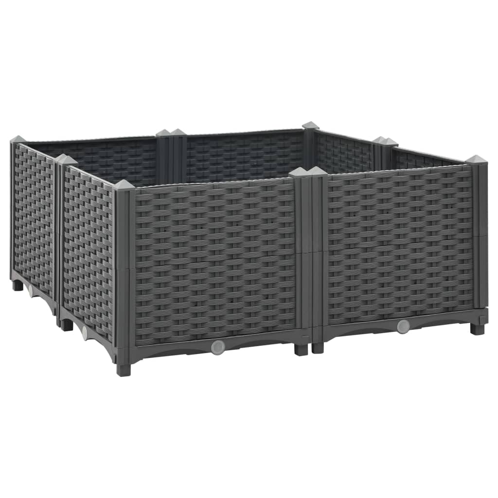 Hochbeet Stecksystem Pflanzbeet Gemüsebeet Beet Pflanzkasten Blumenbeet - Bild 93 von 112