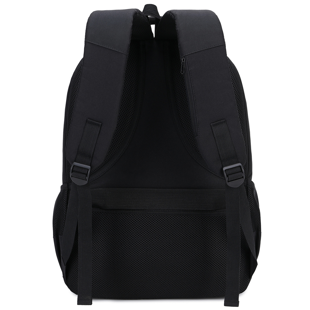 Mens Laptop Backpack Waterproof Large Rucksack Notebook Travel School Bag Black - Picture 56 of 77