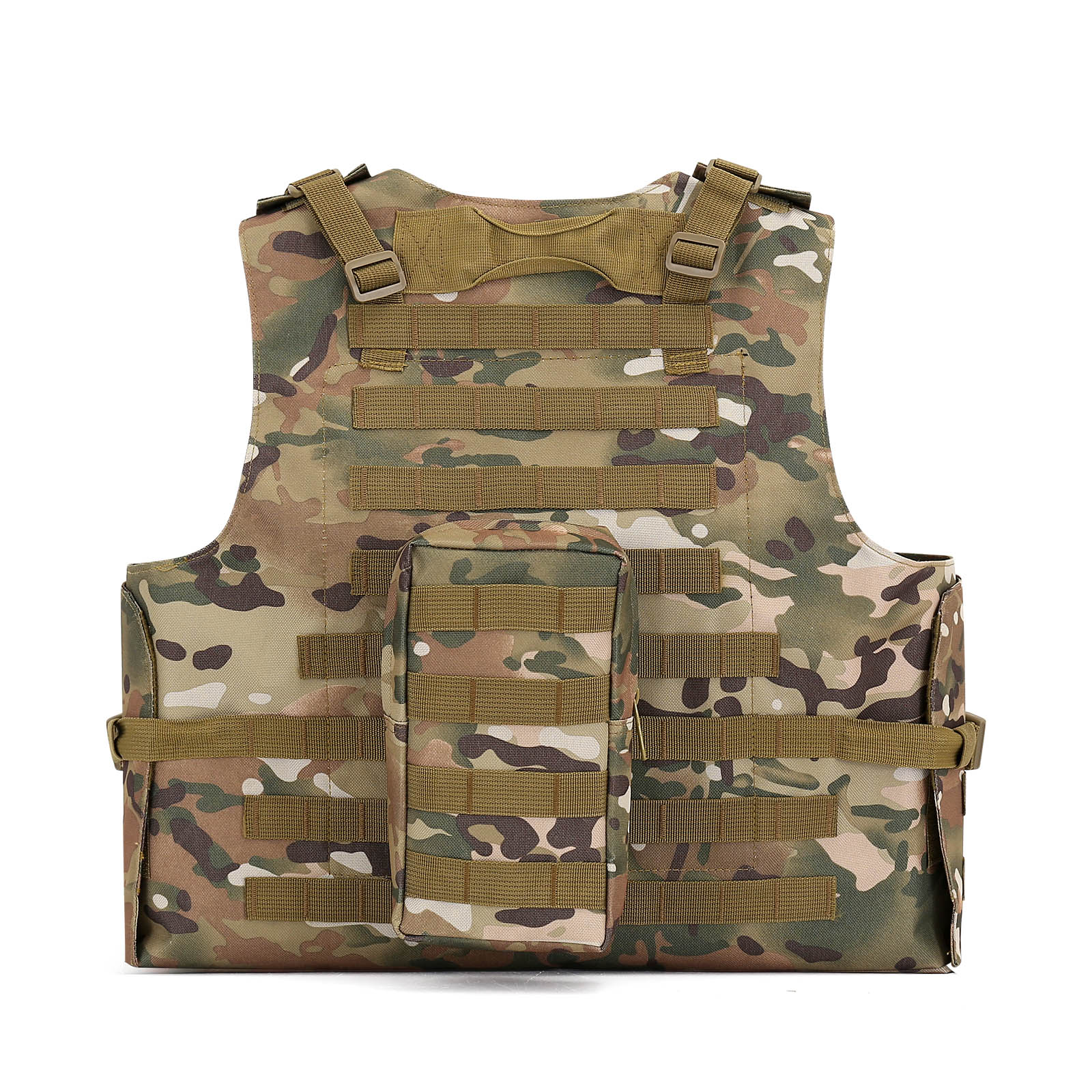 Tactical Military Vest Molle Combat Assault Paintball Airsoft Plate Carrier Hunt - Bild 37 von 47