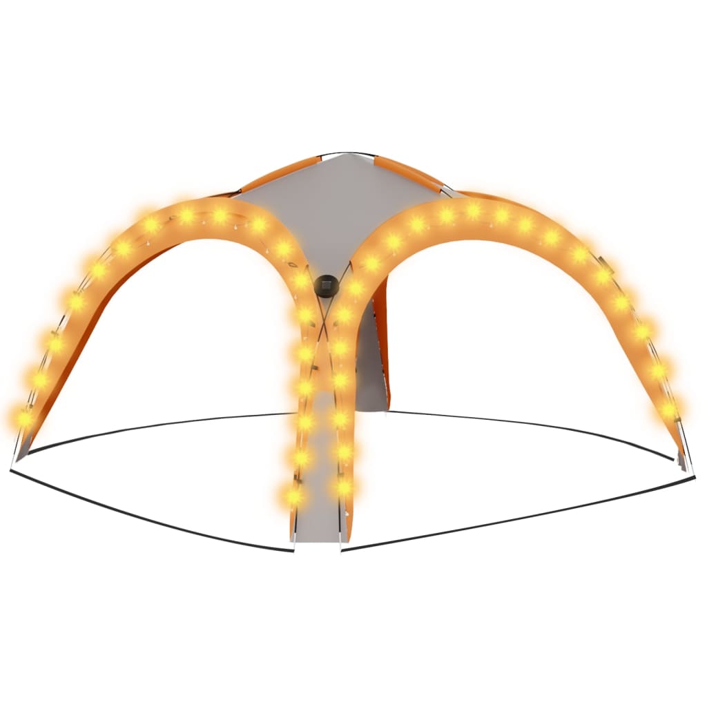 LED - Event Pavillon Partyzelt Garten Pavilon Gartenzelt Solar Camping Pavilion - Bild 32 von 53