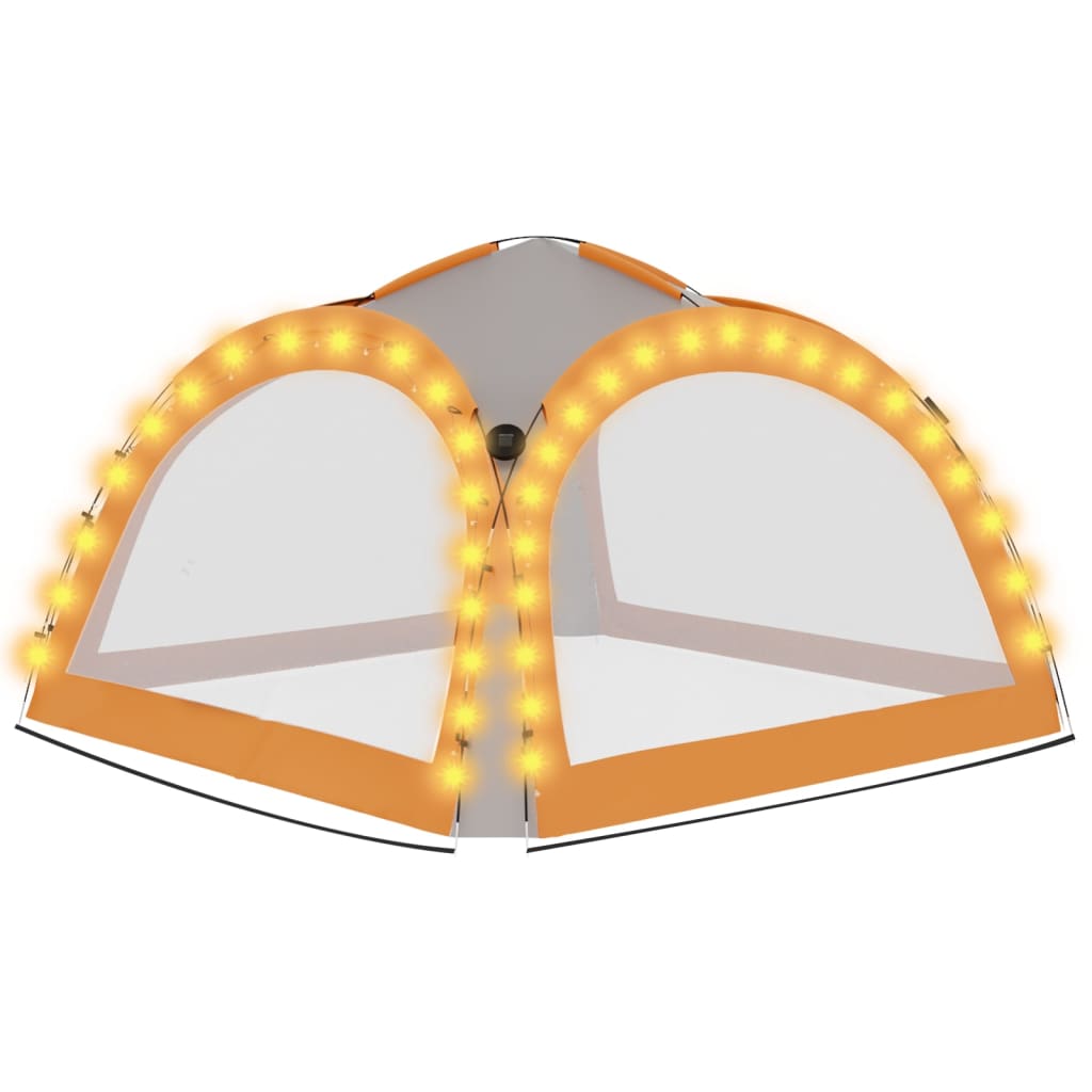 LED - Event Pavillon Partyzelt Garten Pavilon Gartenzelt Solar Camping Pavilion - Bild 36 von 53