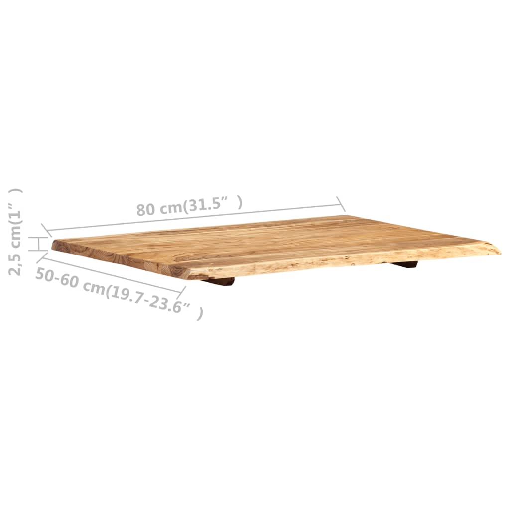 Tischplatte Massivholzplatte Massivholz Baumkante Holzplatte für Tisch Esstisch - Bild 18 von 66