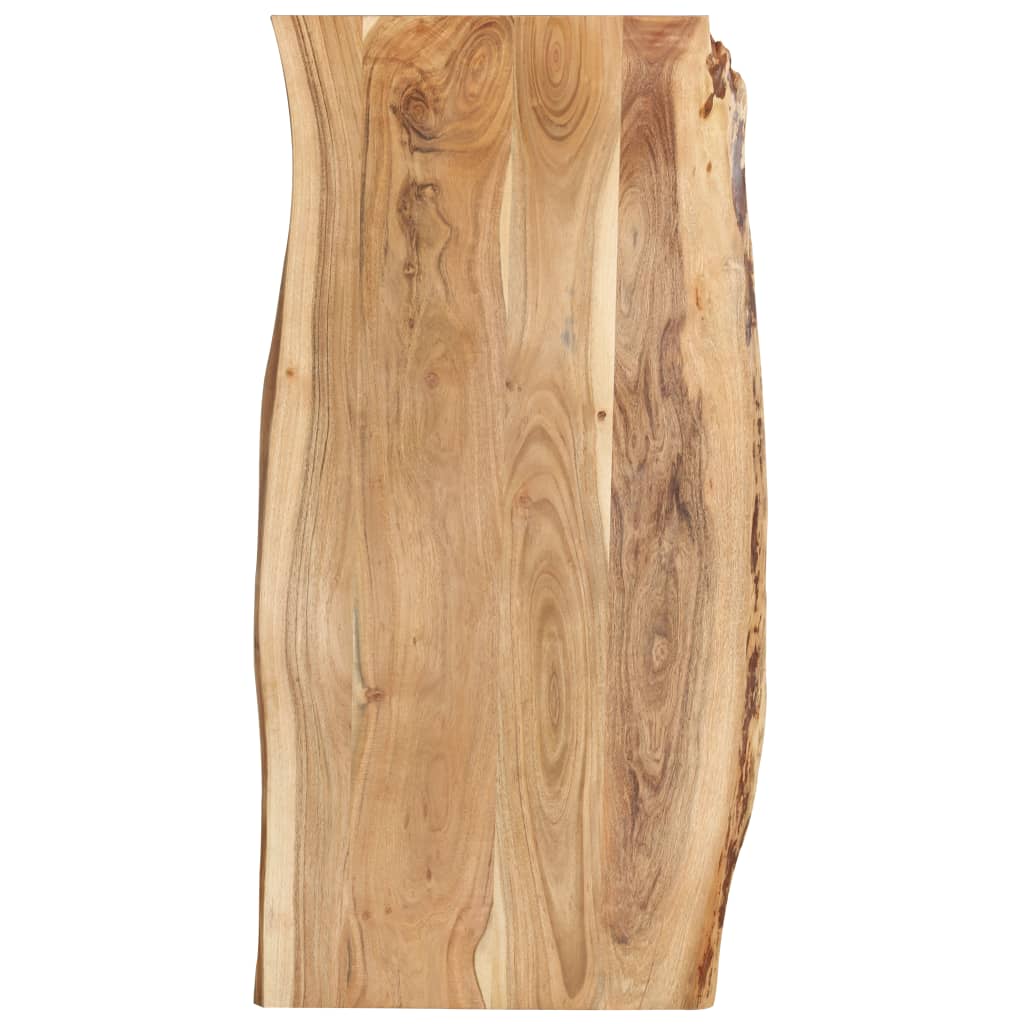 Tischplatte Massivholzplatte Massivholz Baumkante Holzplatte für Tisch Esstisch - Bild 51 von 66