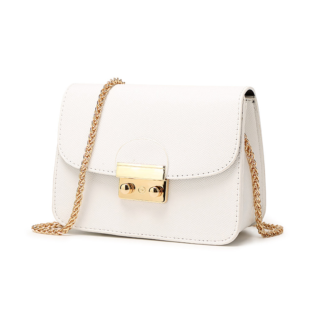 Damen Umhängetasche Mini Schultertasche Kette Clutch Tasche Crossbody Citytasche