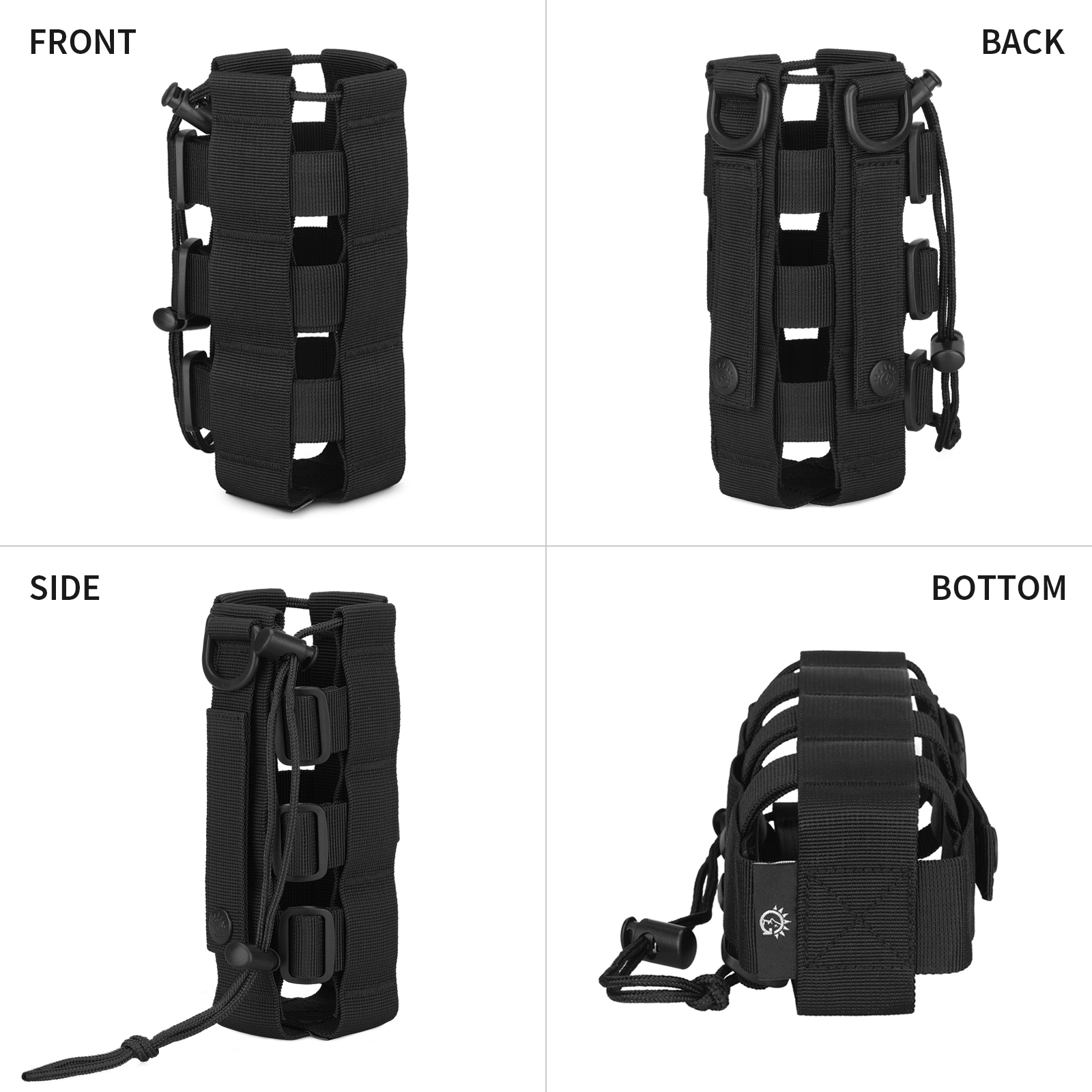 Military Tactical Molle Pouch Multi Purpose Utility Bag Outdoor EDC Waist Pack - Picture 55 of 58