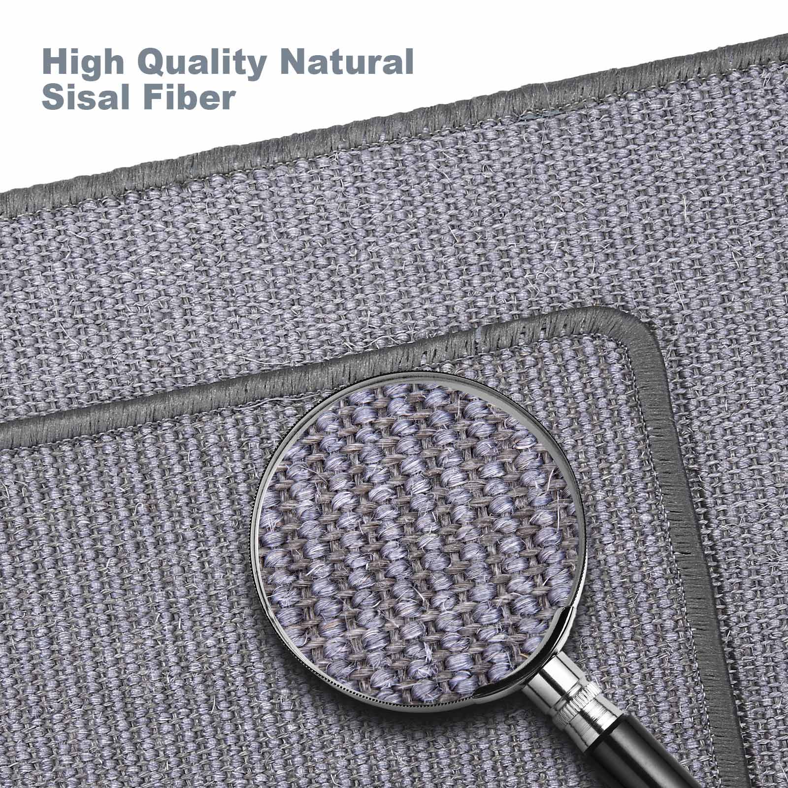 Kratzteppich Kratzmatte Kratzbrett Katzenspielzeug Sisalmatte Sisalteppich Sisal - Bild 15 von 19
