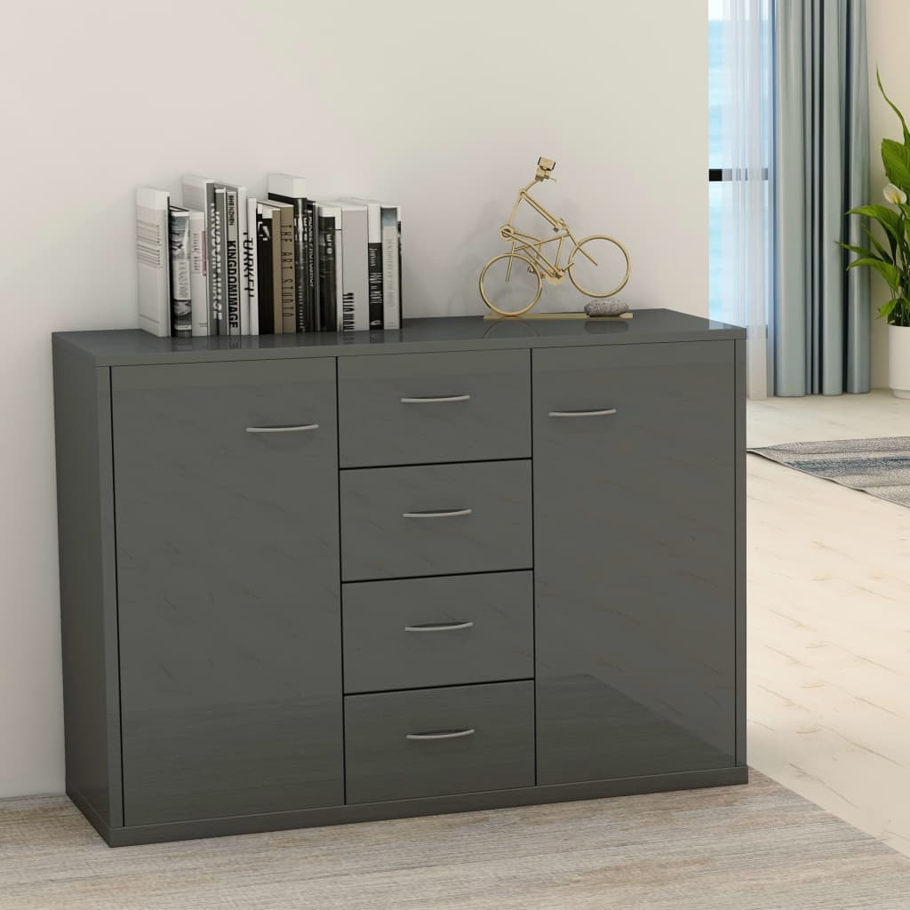 Kommode Highboard Design Sideboard Wohnzimmerschrank Modern Wohnzimmer Schrank  - Bild 29 von 34