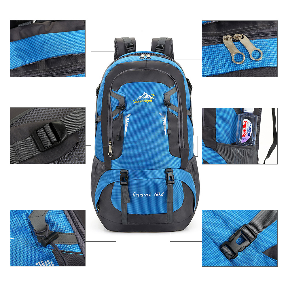45 60L 80L 90L Hiking Camping Backpack Waterproof Travel Large Rucksack Bag UK - Picture 28 of 105