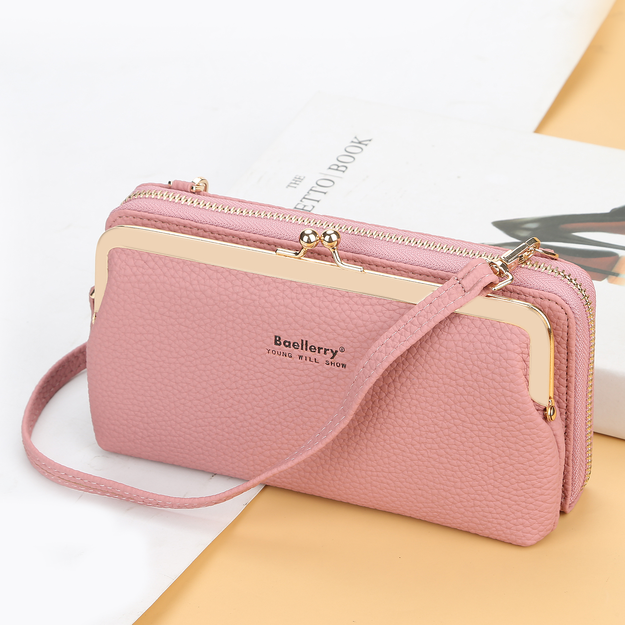 Women Cell Phone Purse Leather Crossbody Shoulder Bag Clutch Bags Wallet Handbag
