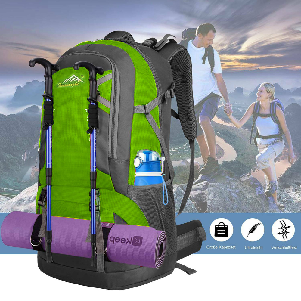 45 60L 80L 90L Hiking Camping Backpack Waterproof Travel Large Rucksack Bag UK - Picture 26 of 105