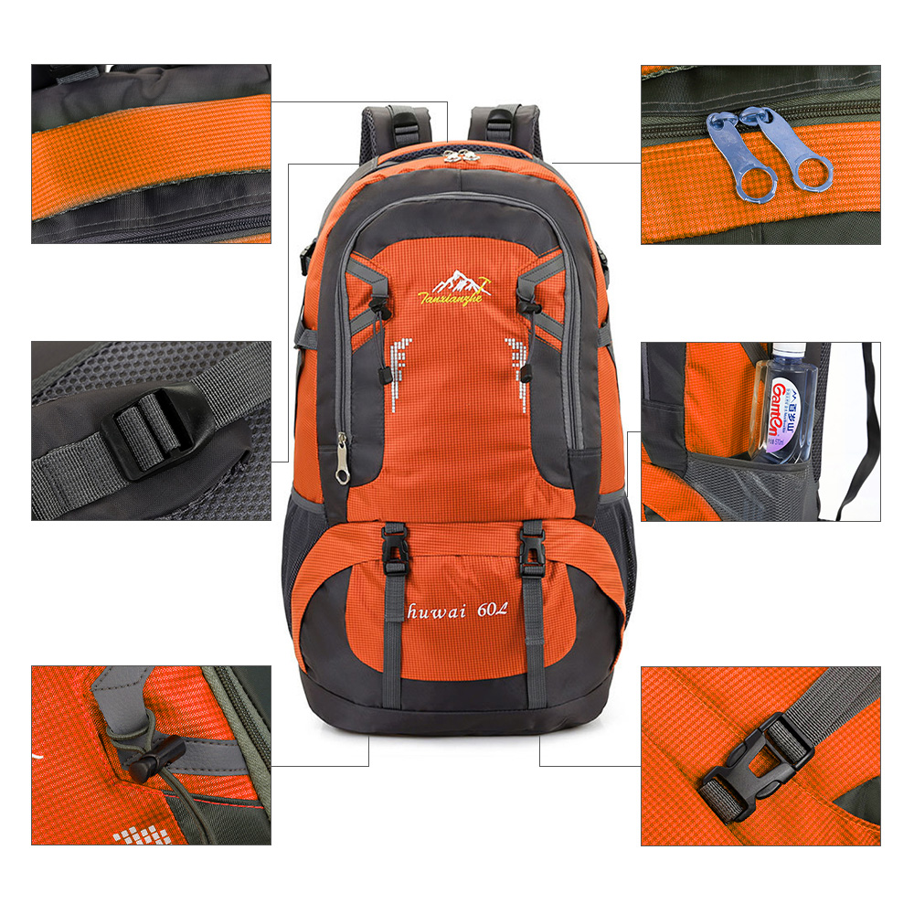 45 60L 80L 90L Hiking Camping Backpack Waterproof Travel Large Rucksack Bag UK - Picture 17 of 105