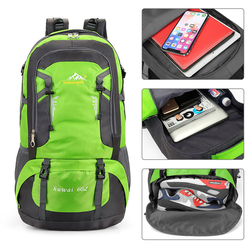 40L 60L Rucksack Wanderrucksack Herren Damen Outdoor Reise Trekkingrucksack DHL