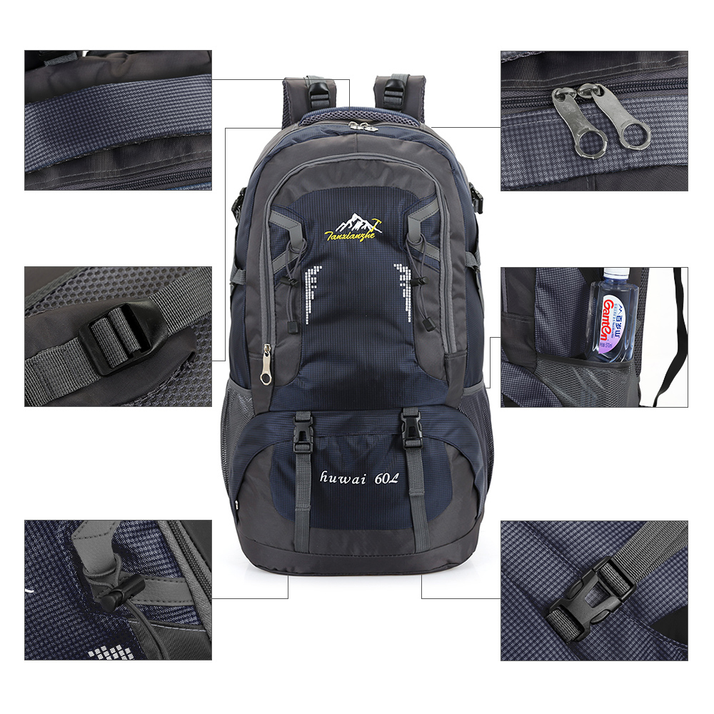 45 60L 80L 90L Hiking Camping Backpack Waterproof Travel Large Rucksack Bag UK - Picture 34 of 105