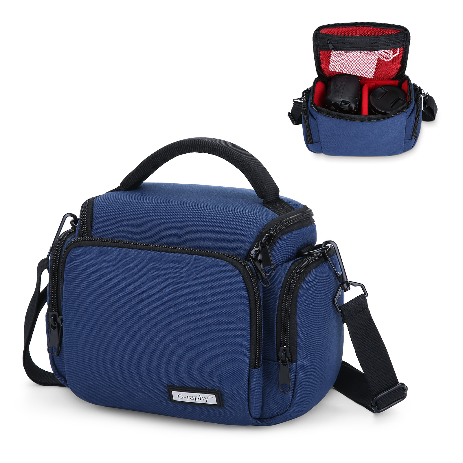 Camera Bag Case DSLR SLR Single Shoulder Bag for Canon Nikon Sony Panasonic US - Picture 27 of 53