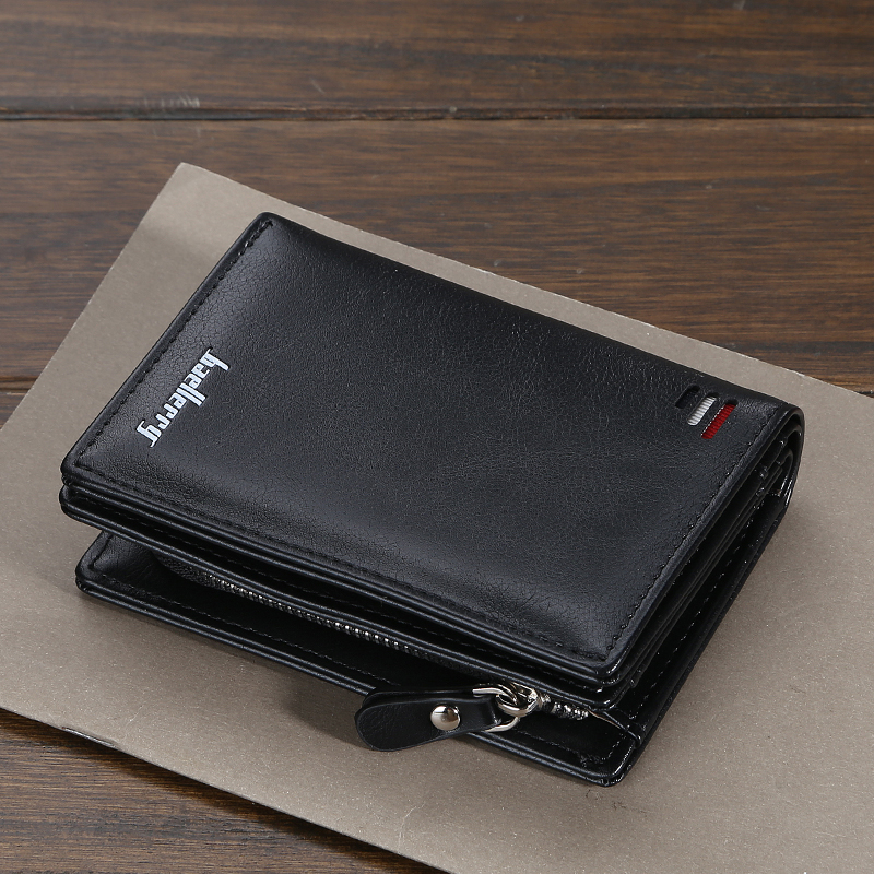 Echt-Leder Geldbörse Herren RFID Portemonnaie Männer Geldbeutel Portmonee Wallet