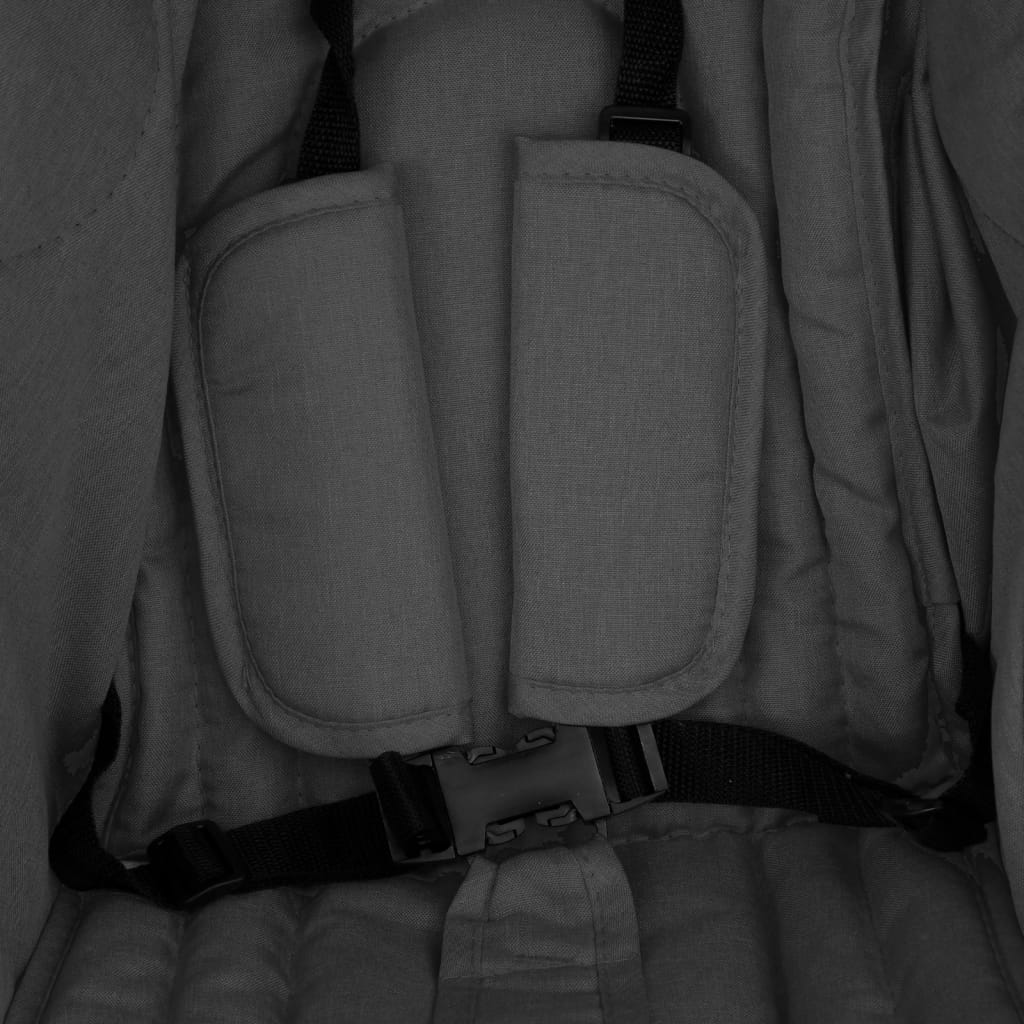 Zwillingswagen Zwillingsbuggy Geschwisterbuggy Falten Buggy Kinderwagen Stahl - Bild 19 von 72