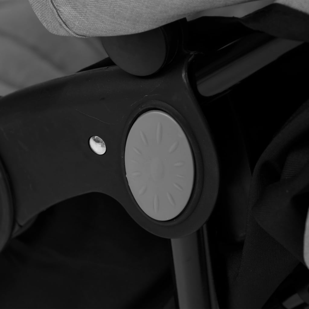 Zwillingswagen Zwillingsbuggy Geschwisterbuggy Falten Buggy Kinderwagen Stahl - Bild 8 von 72