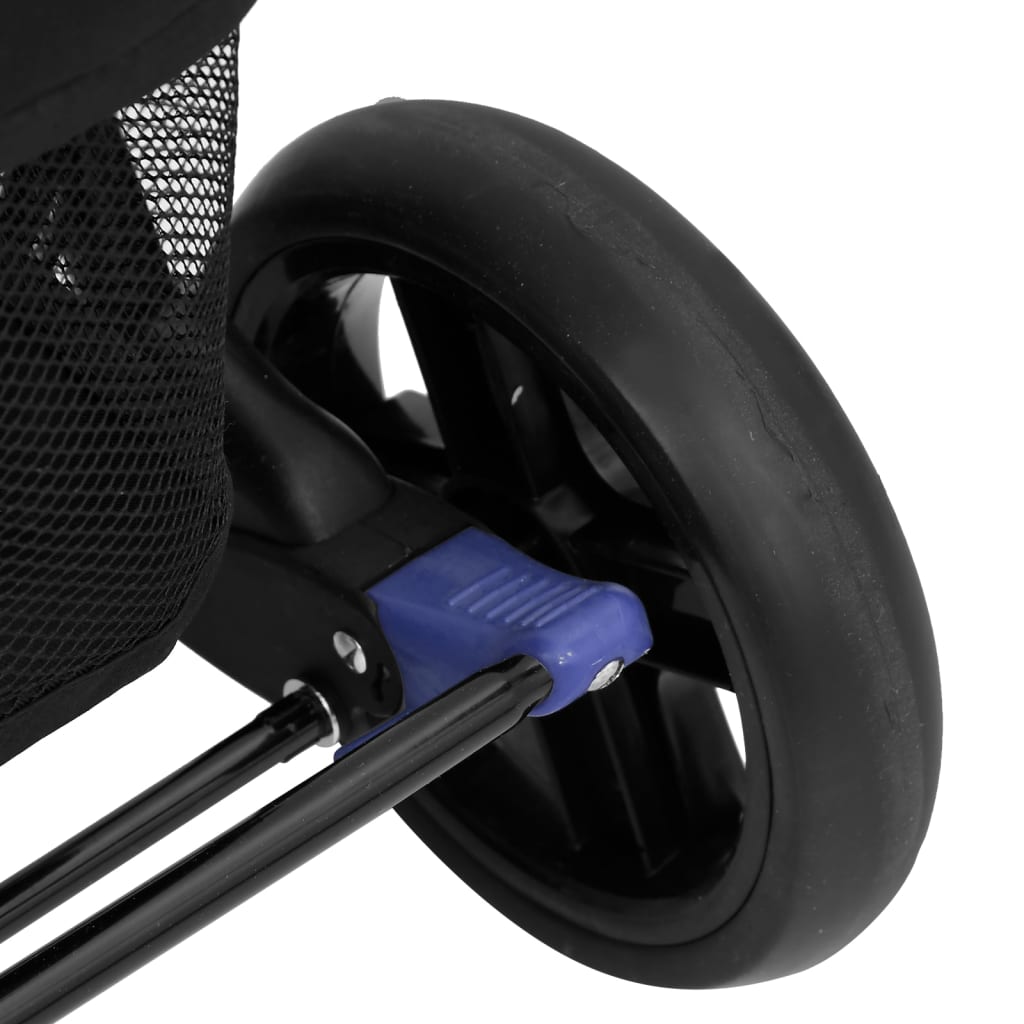 Zwillingswagen Zwillingsbuggy Geschwisterbuggy Falten Buggy Kinderwagen Stahl - Bild 50 von 72