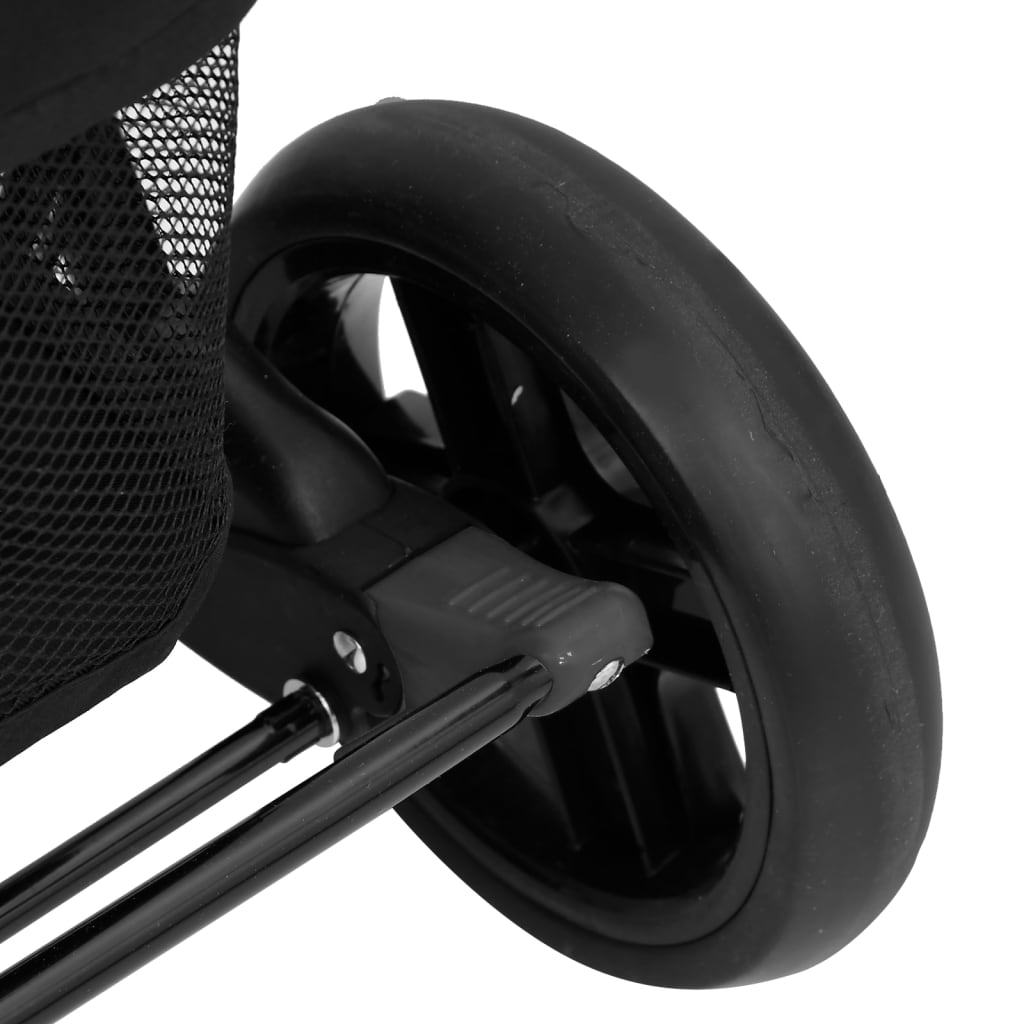 Zwillingswagen Zwillingsbuggy Geschwisterbuggy Falten Buggy Kinderwagen Stahl - Bild 28 von 72