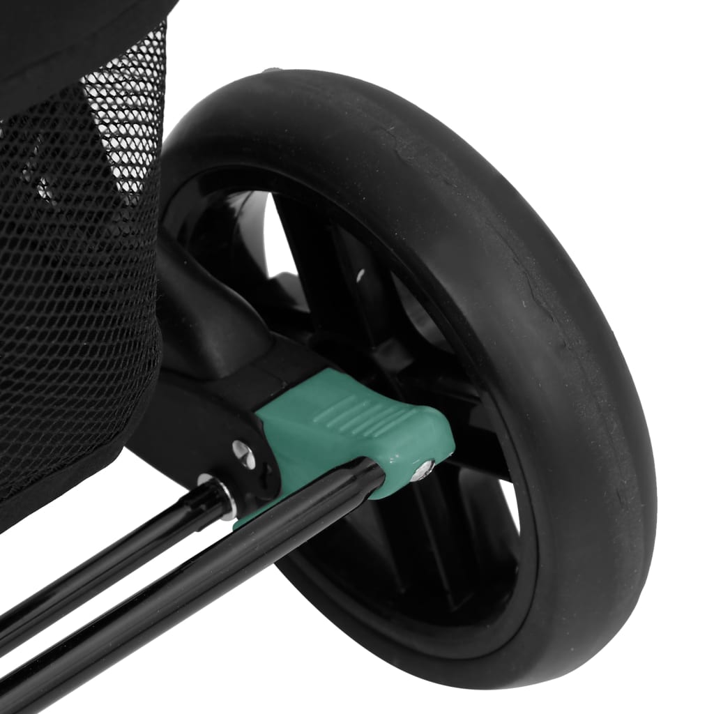 Zwillingswagen Zwillingsbuggy Geschwisterbuggy Falten Buggy Kinderwagen Stahl - Bild 72 von 72