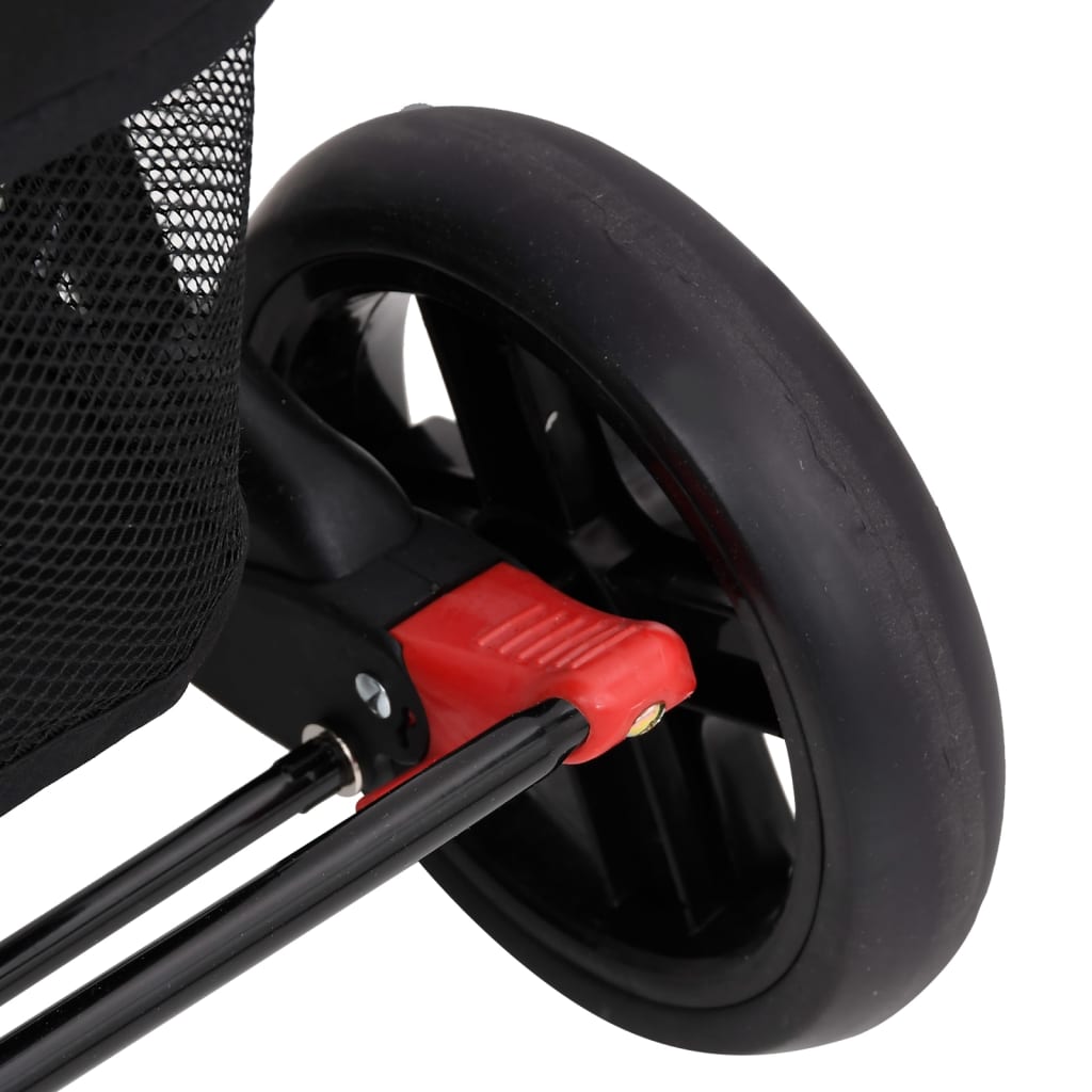 Zwillingswagen Zwillingsbuggy Geschwisterbuggy Falten Buggy Kinderwagen Stahl - Bild 61 von 72