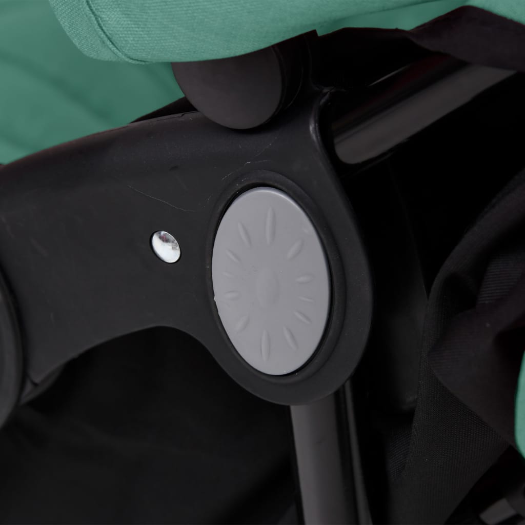 Zwillingswagen Zwillingsbuggy Geschwisterbuggy Falten Buggy Kinderwagen Stahl - Bild 64 von 72